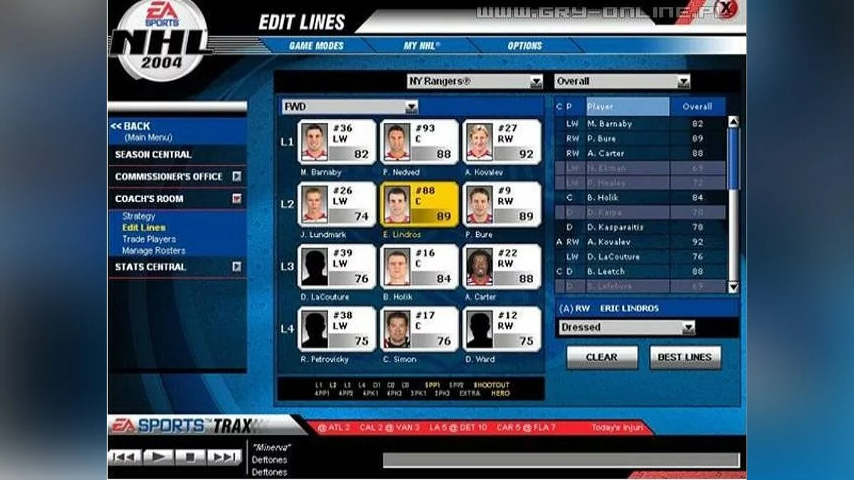 Скриншоты из NHL 2004 / Картинка 25