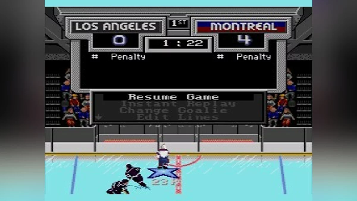 Скриншоты из NHL '94 / Картинка 31