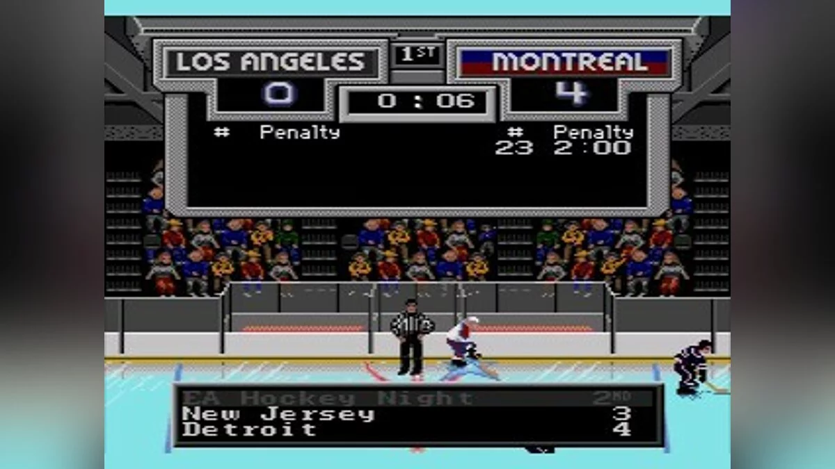 Скриншоты из NHL '94 / Картинка 32