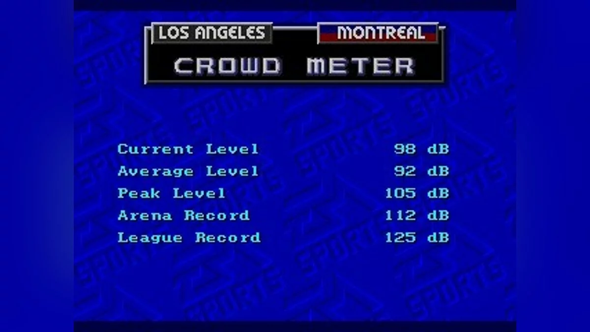 Скриншоты из NHL '94 / Картинка 36