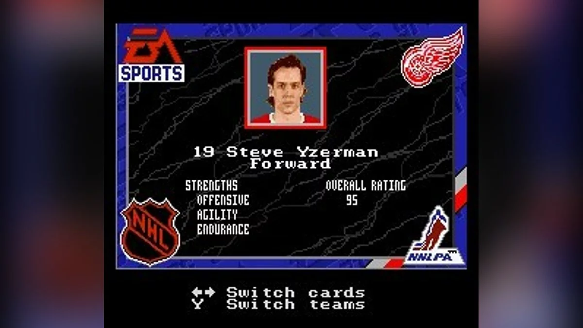 Скриншоты из NHL '94 / Картинка 52