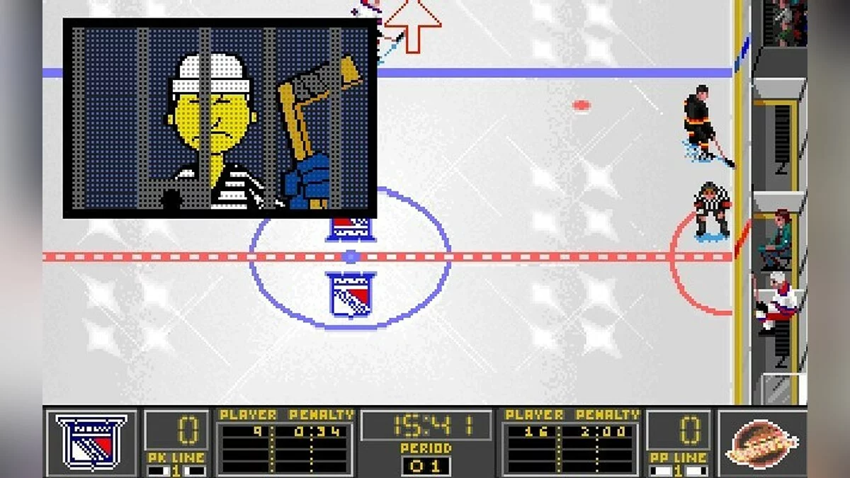 Скриншоты из NHL 95 / Картинка 24