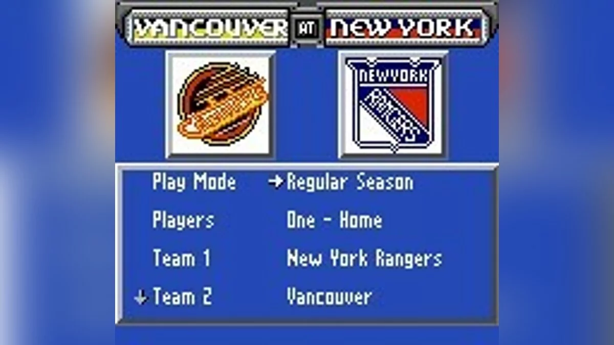 Скриншоты из NHL 95 / Картинка 42