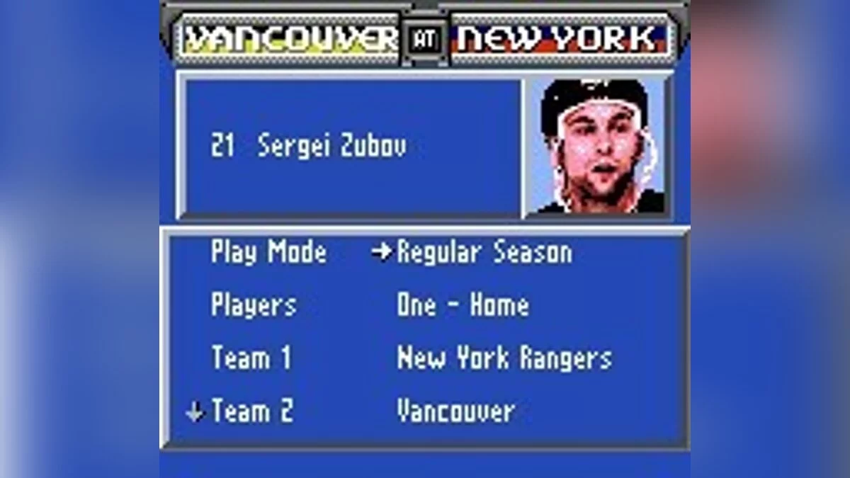 Скриншоты из NHL 95 / Картинка 43