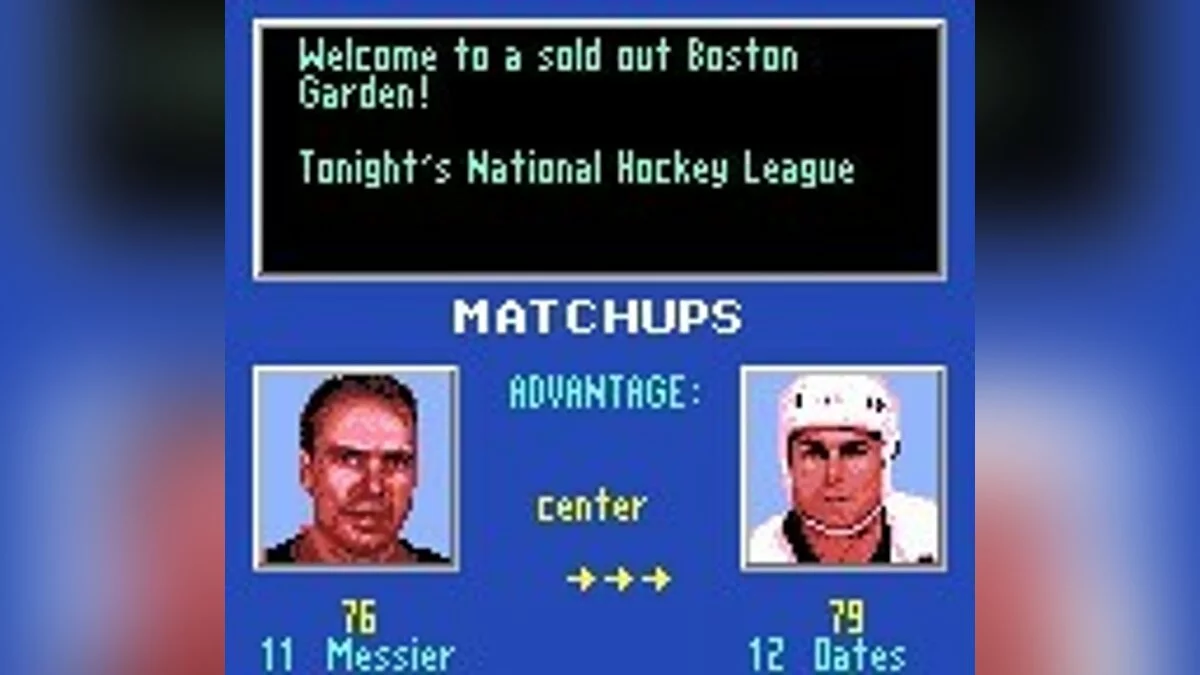Скриншоты из NHL 95 / Картинка 45