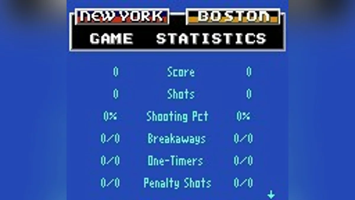 Скриншоты из NHL 95 / Картинка 49