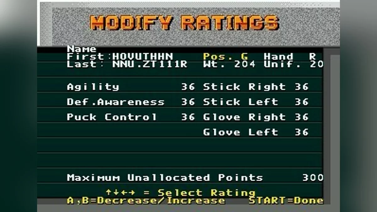 Скриншоты из NHL 95 / Картинка 55