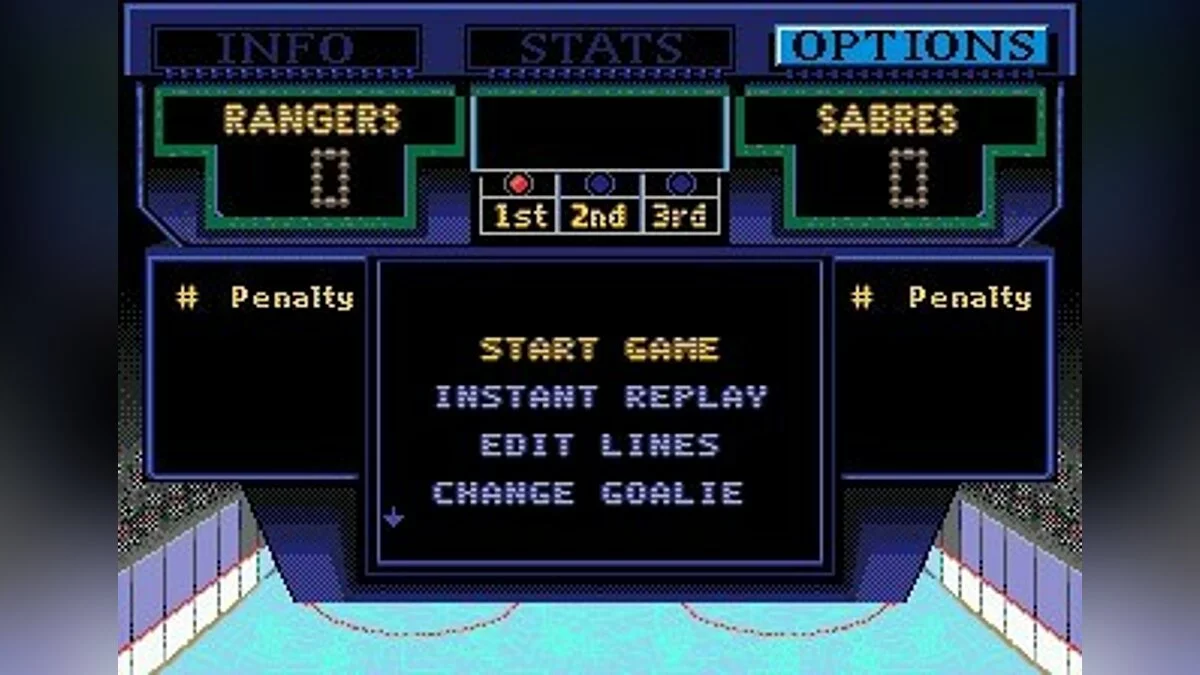 Скриншоты из NHL 95 / Картинка 59