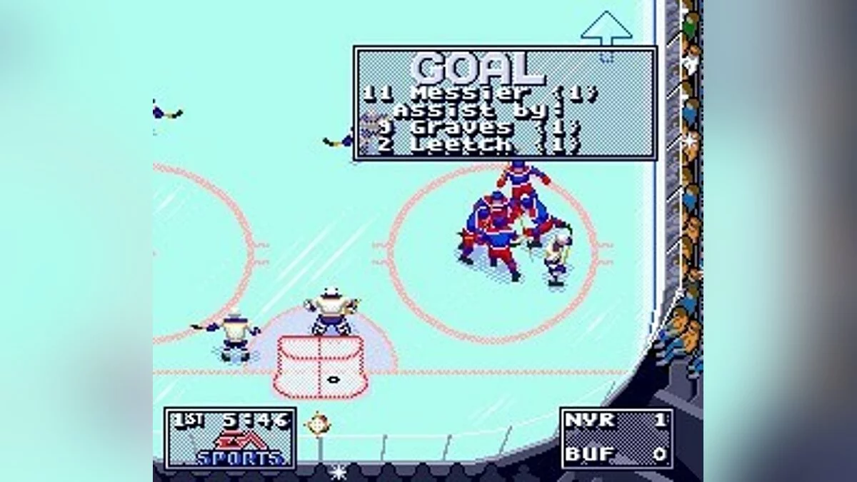 Скриншоты из NHL 95 / Картинка 63