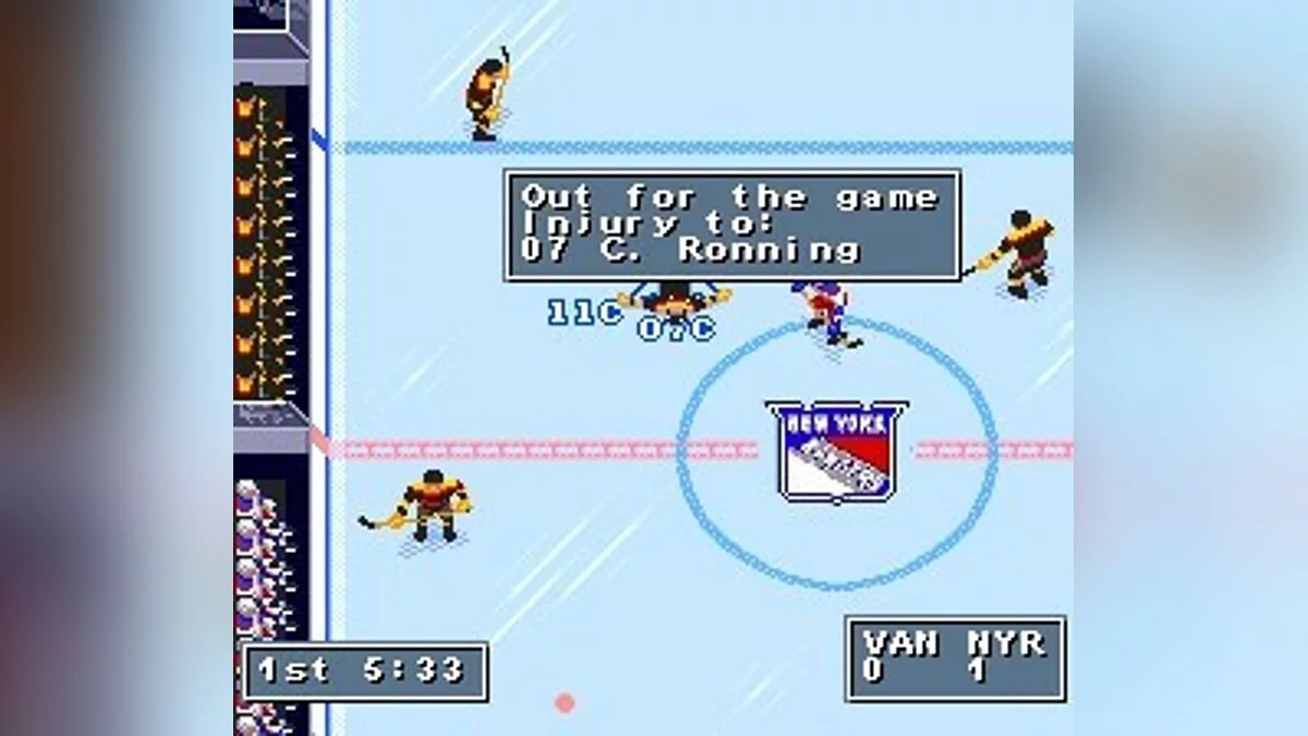 Скриншоты из NHL 95 / Картинка 72