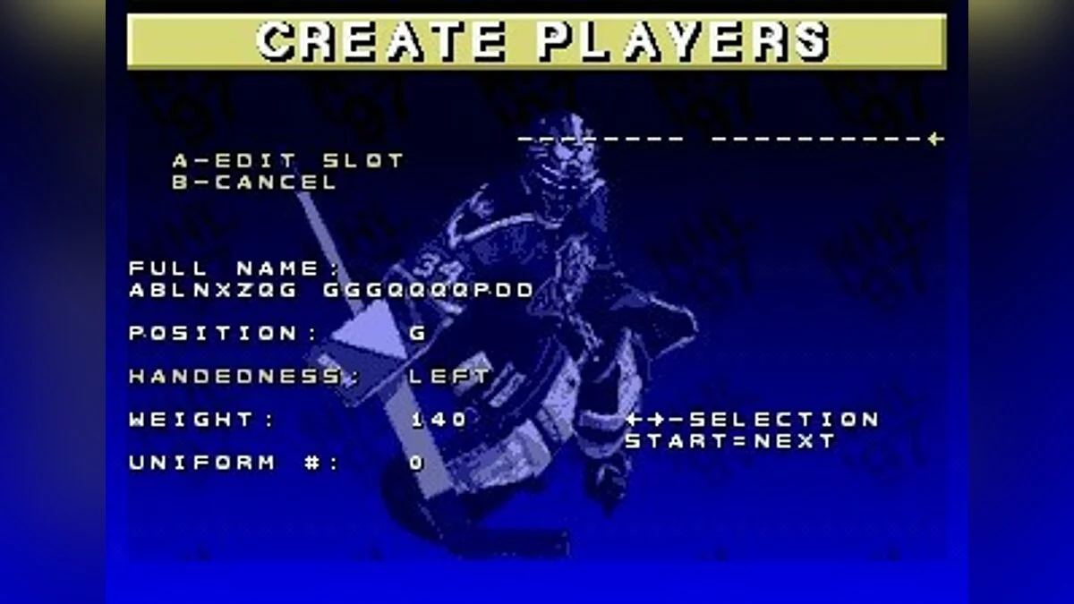 Скриншоты из NHL 97 / Картинка 9