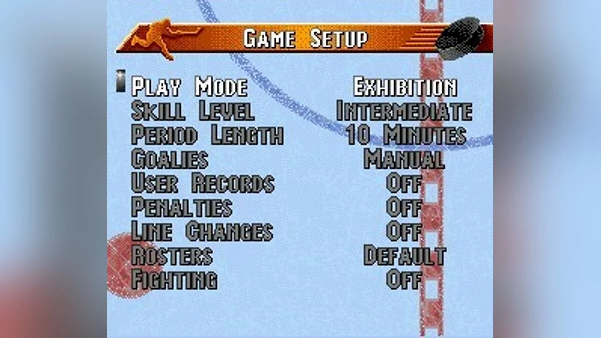 Скриншоты из NHL 97 / Картинка 27