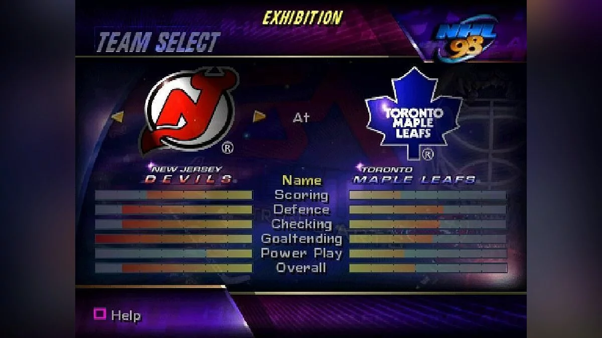 Скриншоты из NHL 98 / Картинка 3