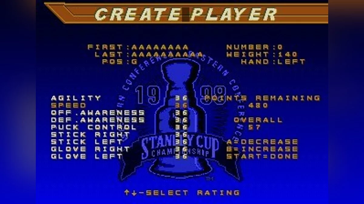 Скриншоты из NHL 98 / Картинка 31