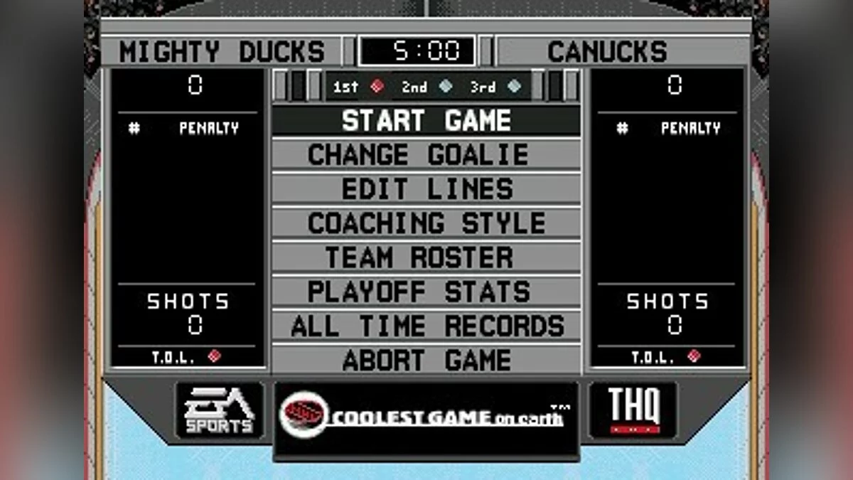 Скриншоты из NHL 98 / Картинка 35