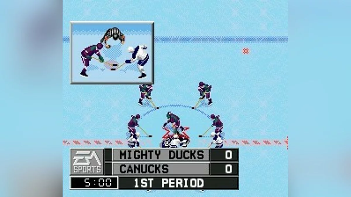 Скриншоты из NHL 98 / Картинка 36