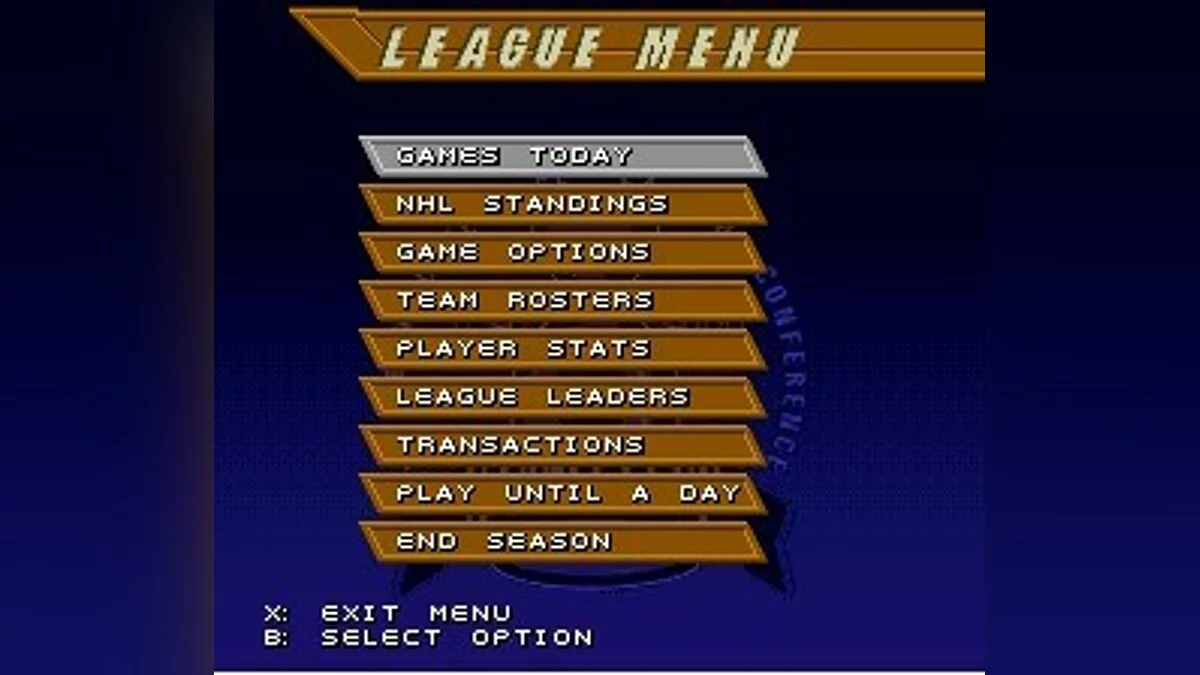 Скриншоты из NHL 98 / Картинка 46