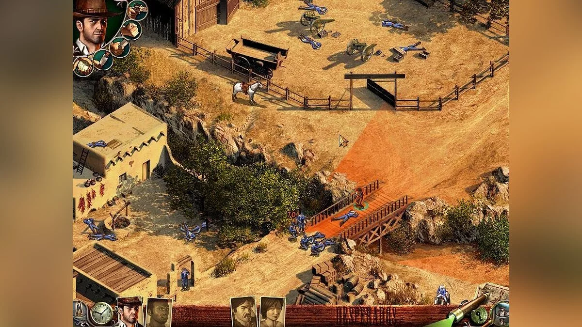 Скриншоты из Desperados: Wanted Dead or Alive / Картинка 44