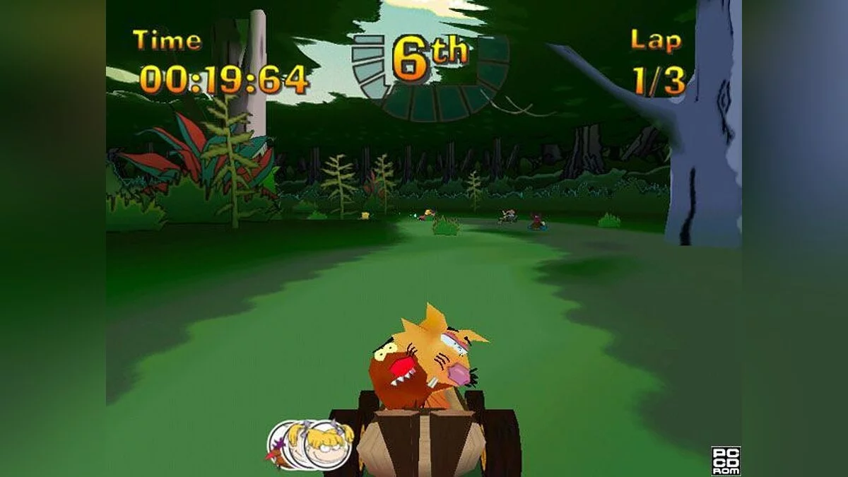 Скриншоты из Nicktoons Racing (2001) / Картинка 7