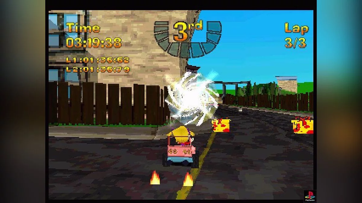 Скриншоты из Nicktoons Racing (2001) / Картинка 16