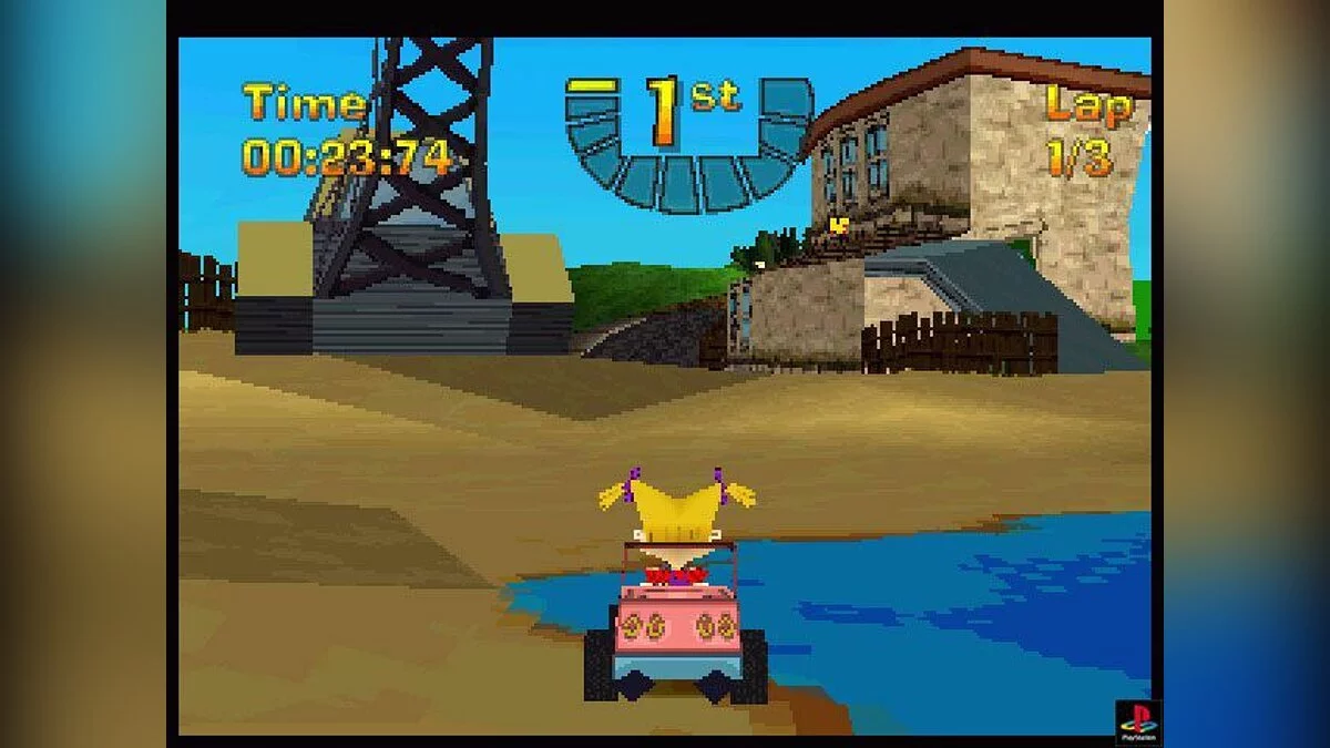 Скриншоты из Nicktoons Racing (2001) / Картинка 19