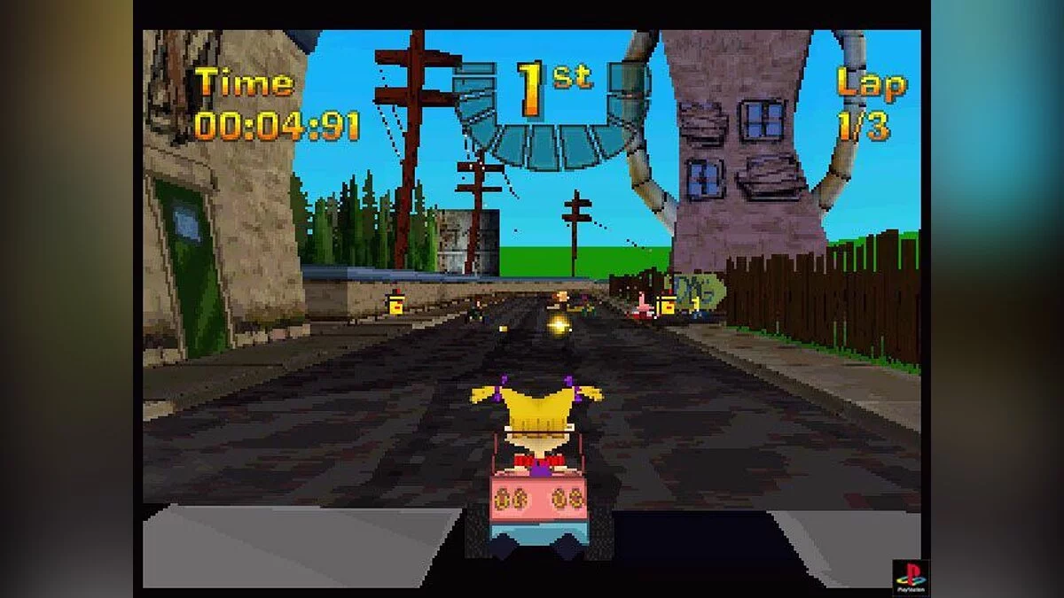 Скриншоты из Nicktoons Racing (2001) / Картинка 21