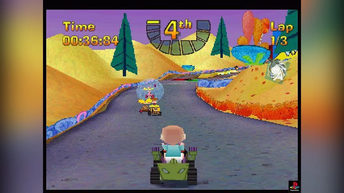 Скриншоты из Nicktoons Racing (2001) / Картинка 22