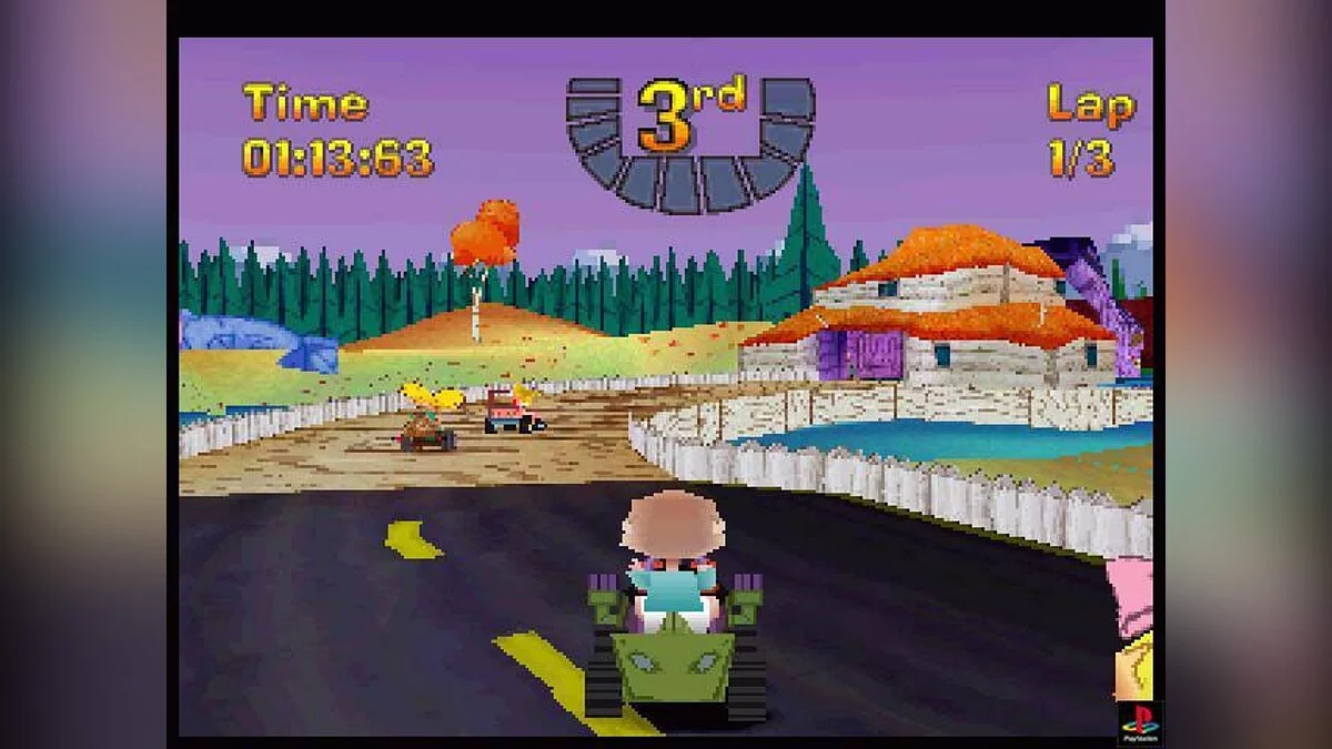 Скриншоты из Nicktoons Racing (2001) / Картинка 23