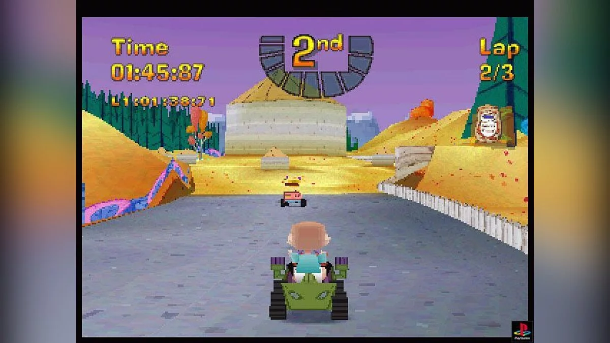Скриншоты из Nicktoons Racing (2001) / Картинка 24
