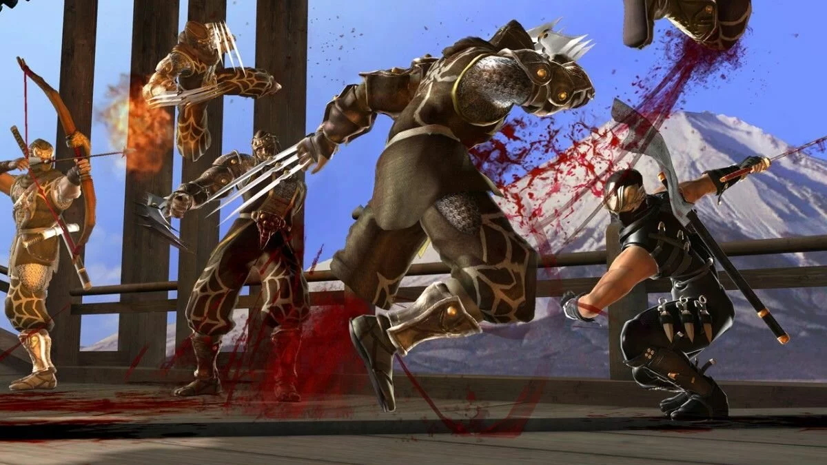 Скриншоты из Ninja Gaiden 2 / Картинка 24