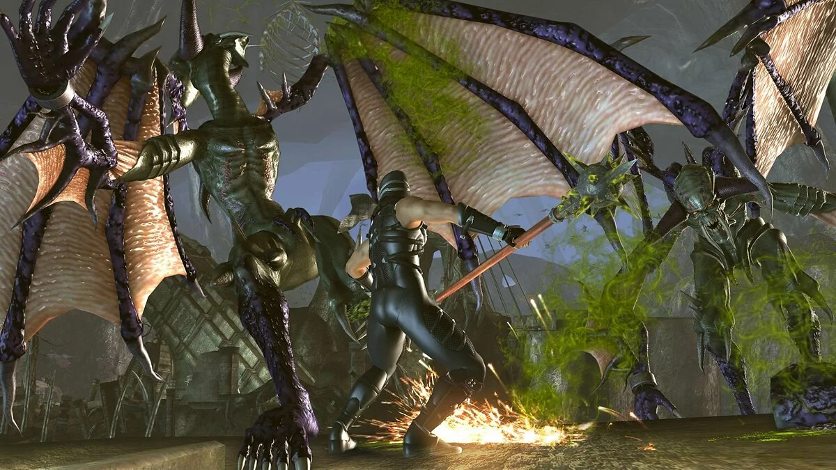 Скриншоты из Ninja Gaiden 2 / Картинка 38