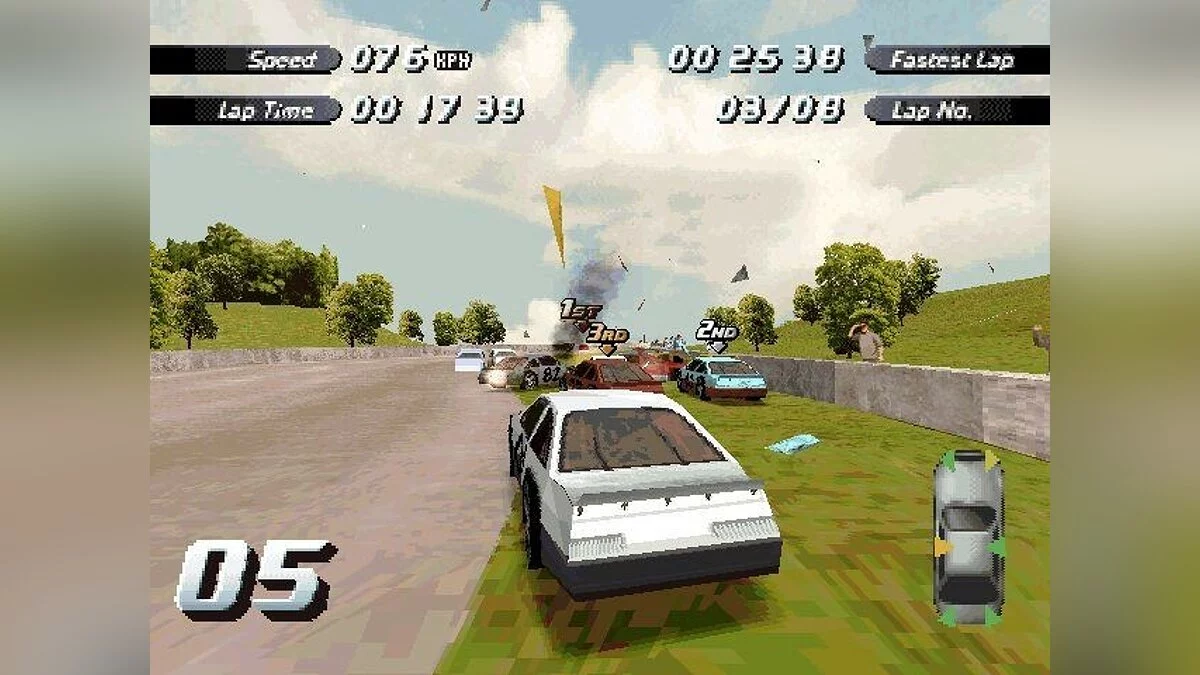 Скриншоты из Destruction Derby 2 / Картинка 29