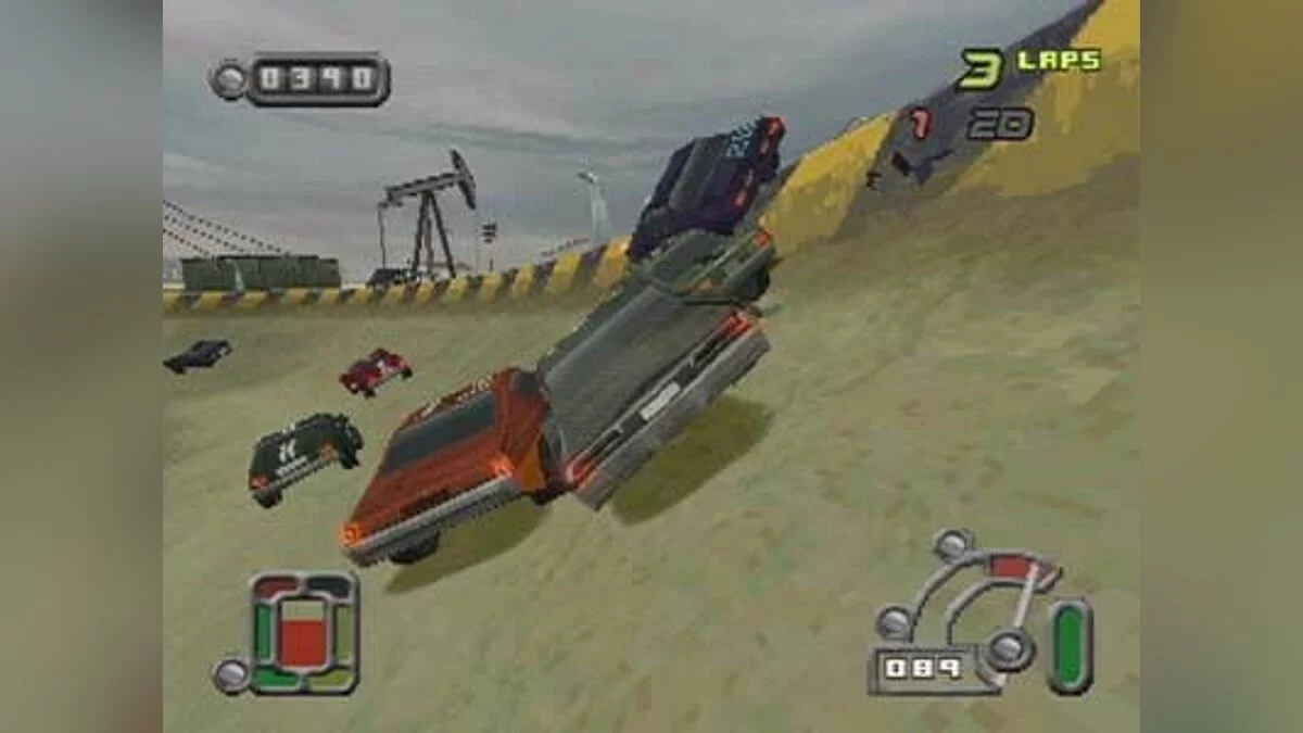 Скриншоты из Destruction Derby Raw / Картинка 4