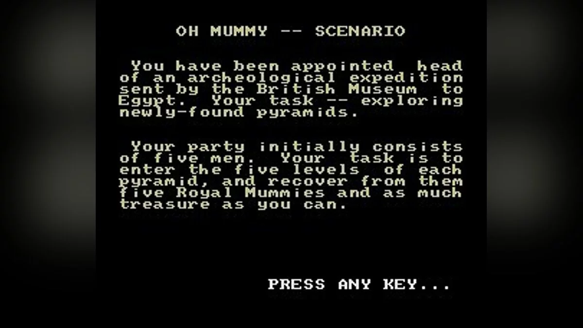 Скриншоты из Oh Mummy / Картинка 29