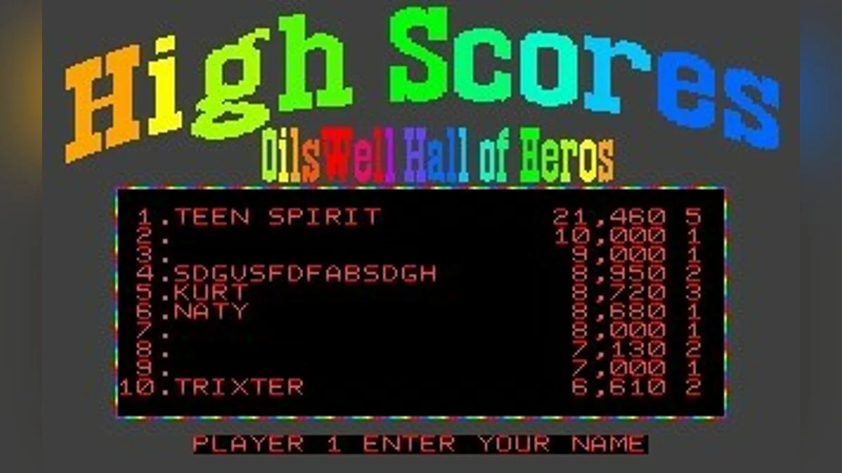 Скриншоты из Oil's Well (1990) / Картинка 7