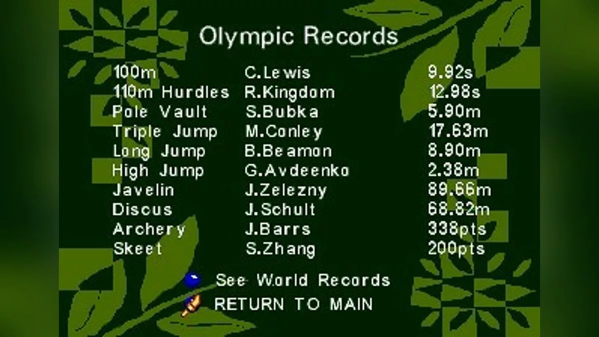 Скриншоты из Olympic Summer Games / Картинка 57