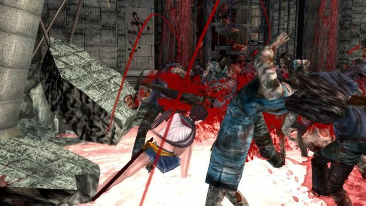 Скриншоты из Onechanbara: Bikini Samurai Squad / Картинка 4