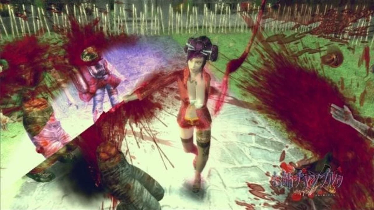 Скриншоты из Onechanbara: Bikini Samurai Squad / Картинка 19