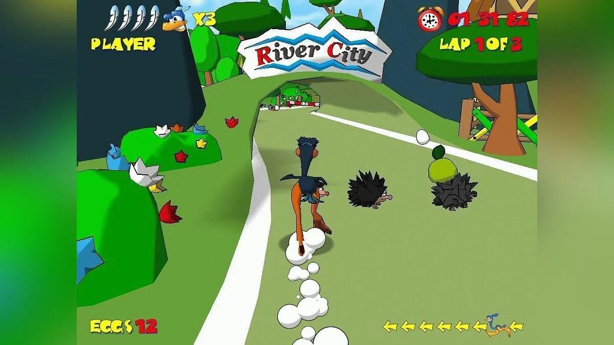 Скриншоты из Ostrich Runner / Картинка 3