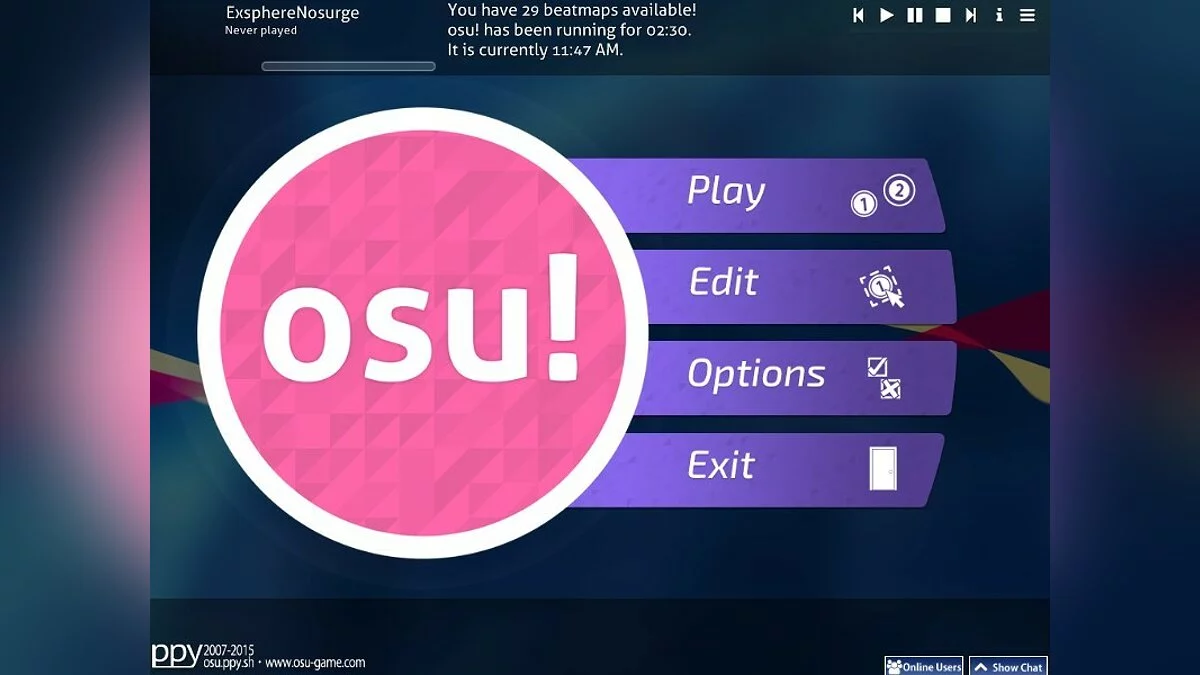 Скриншоты из Osu! / Картинка 7