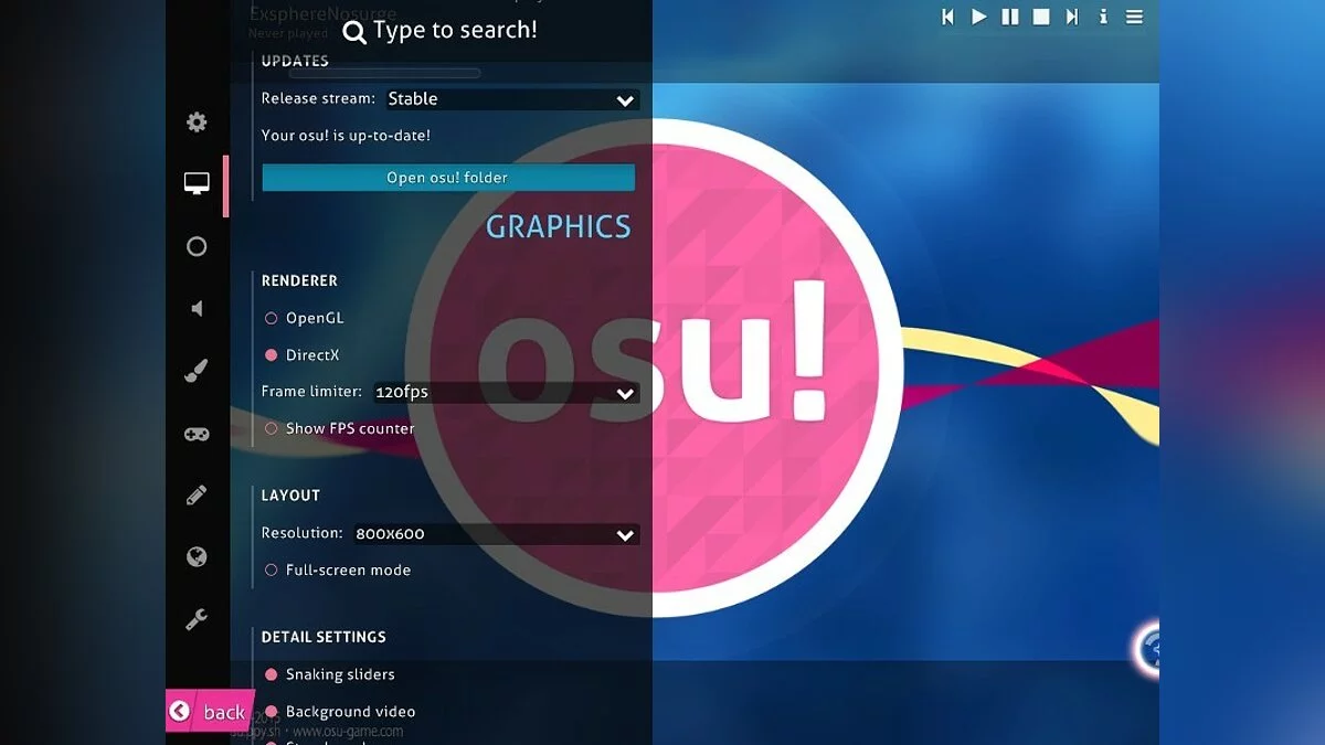 Скриншоты из Osu! / Картинка 8