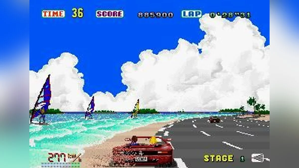 Скриншоты из OutRun / Картинка 3