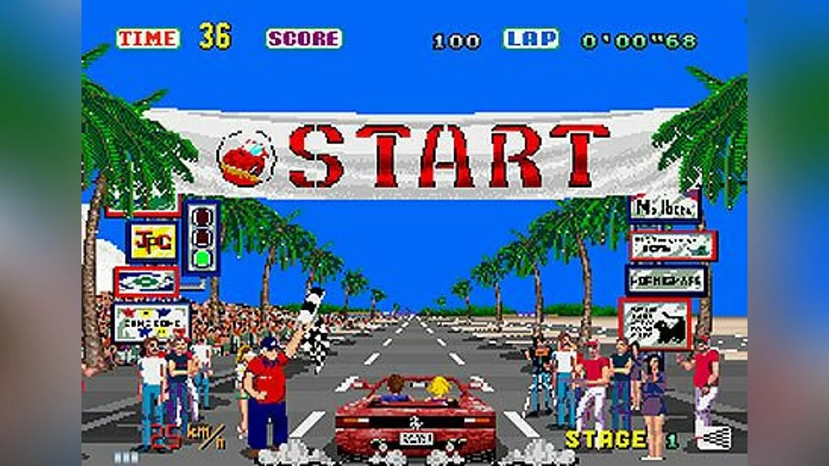 Скриншоты из OutRun / Картинка 4