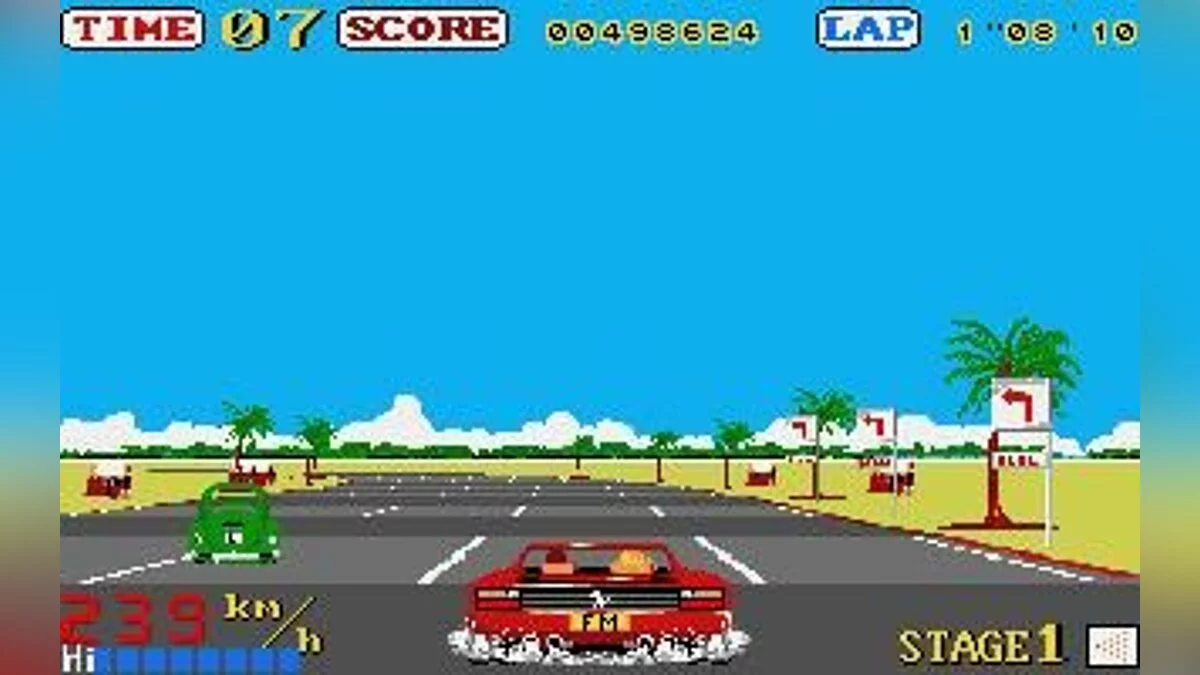 Скриншоты из OutRun / Картинка 9