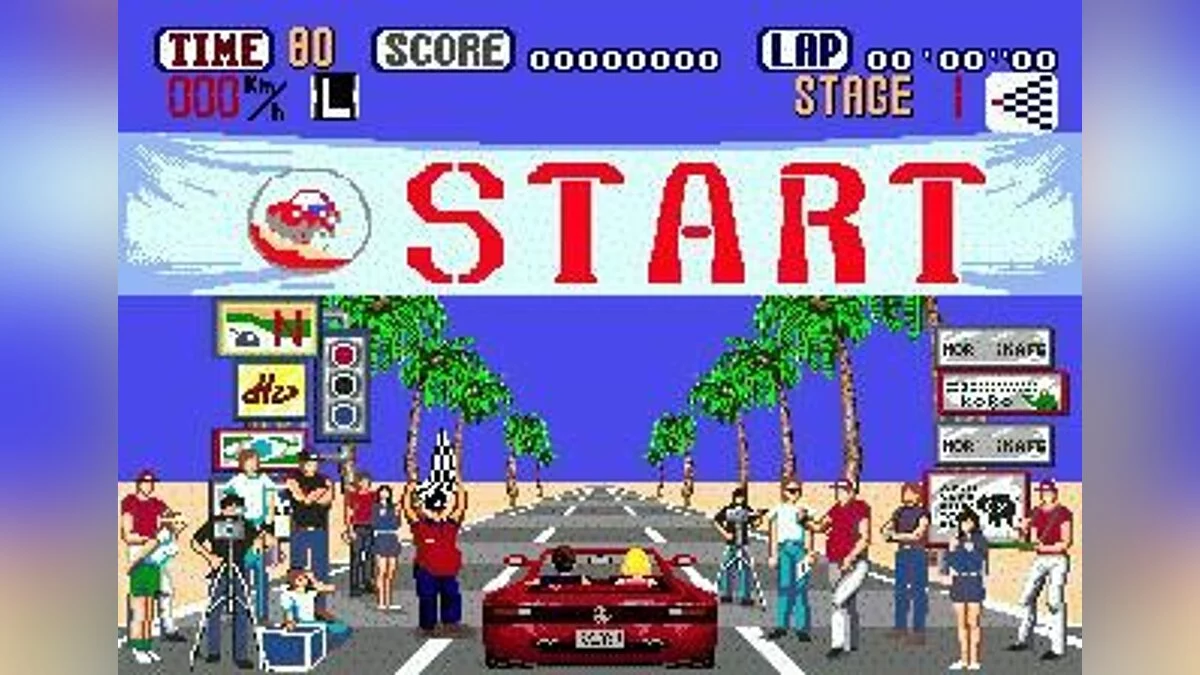 Скриншоты из OutRun / Картинка 42