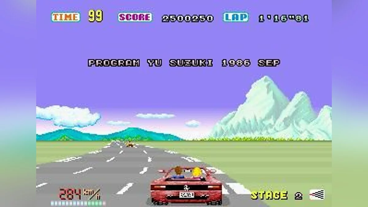 Скриншоты из OutRun / Картинка 101