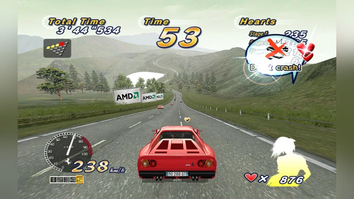 Скриншоты из OutRun 2006: Coast 2 Coast / Картинка 130