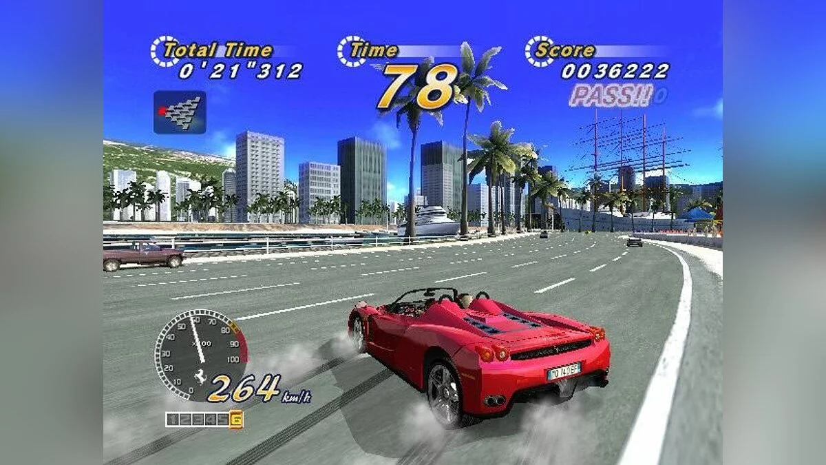 Скриншоты из OutRun 2006: Coast 2 Coast / Картинка 11
