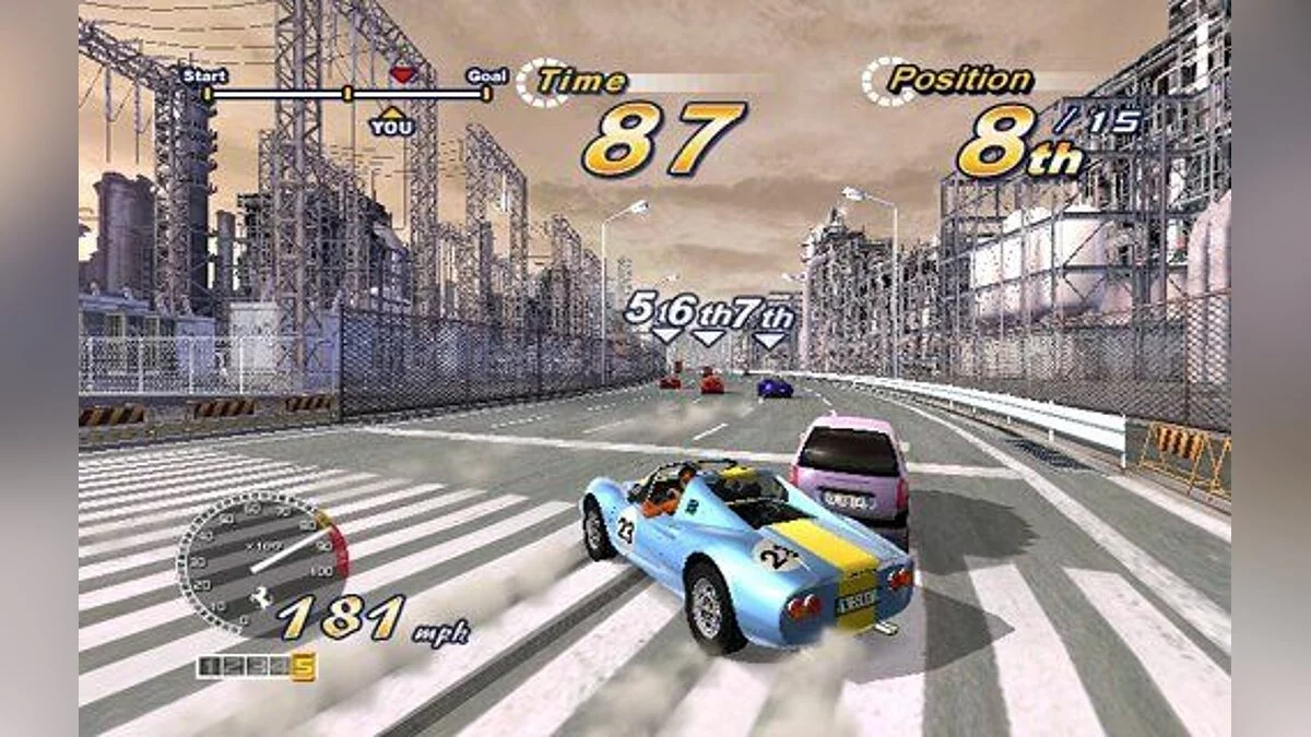 Скриншоты из OutRun 2006: Coast 2 Coast / Картинка 44