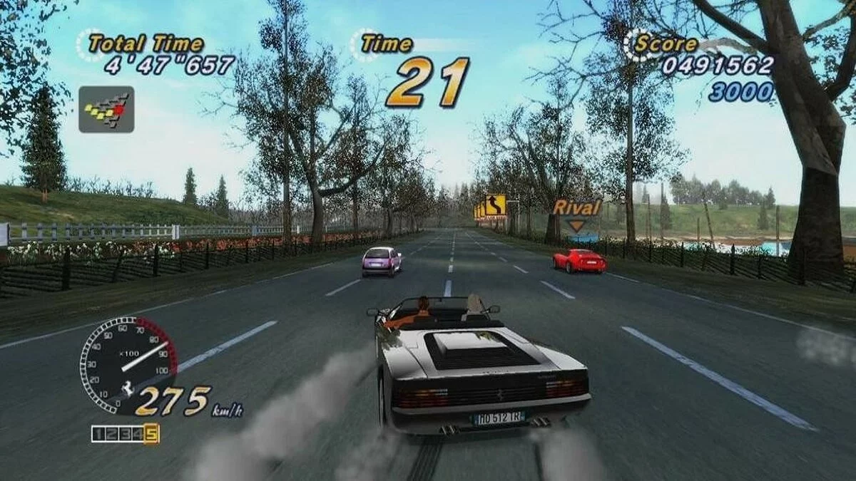 Скриншоты из OutRun Online Arcade / Картинка 43